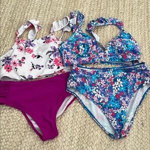 Cupshe Floral Bikini Set